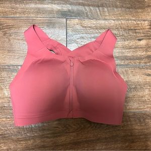 Lululemon enlite bra 34dd cherry tint